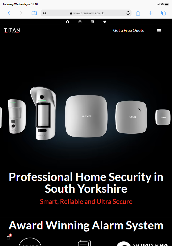 Professional home security in south yorkshire.